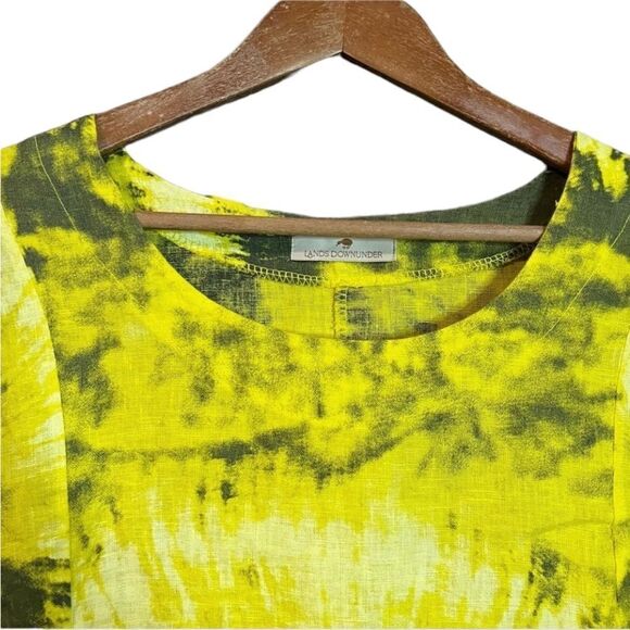 Lands downunder 100% linen shirt - Picture 2 of 10